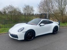 2021 PORSCHE 911 CARRERA AUTO WHITE COUPE, 10K MILES *PLUS VAT*