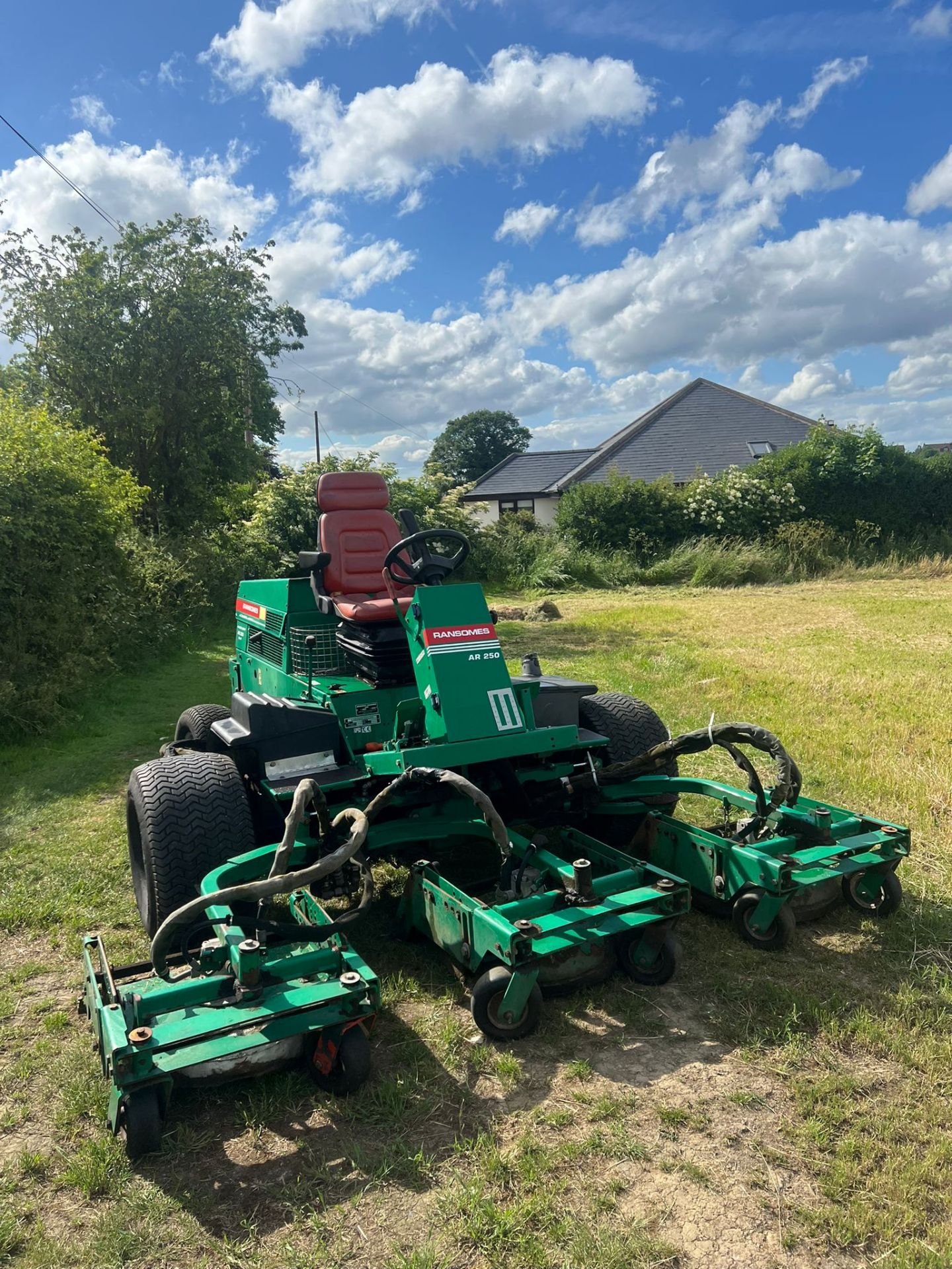 RANSOEMS AR 250 ALL WHEEL DRIVE ROTARY MOWER *PLUS VAT*