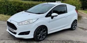 2015/65 FORD FIESTA SPORT TDCI WHITE CAR DERIVED VAN *PLUS VAT*