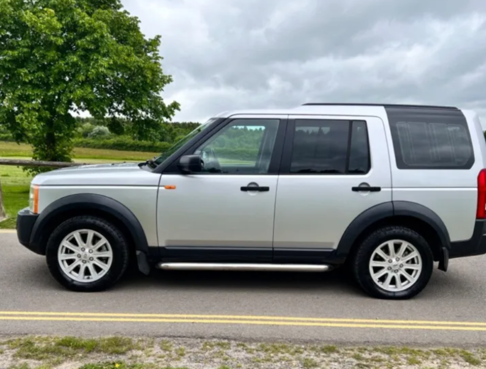 2005/55 LAND ROVER DISCOVERY 3 TDV6 SE AUTO SILVER ESTATE *NO VAT* - Image 8 of 12