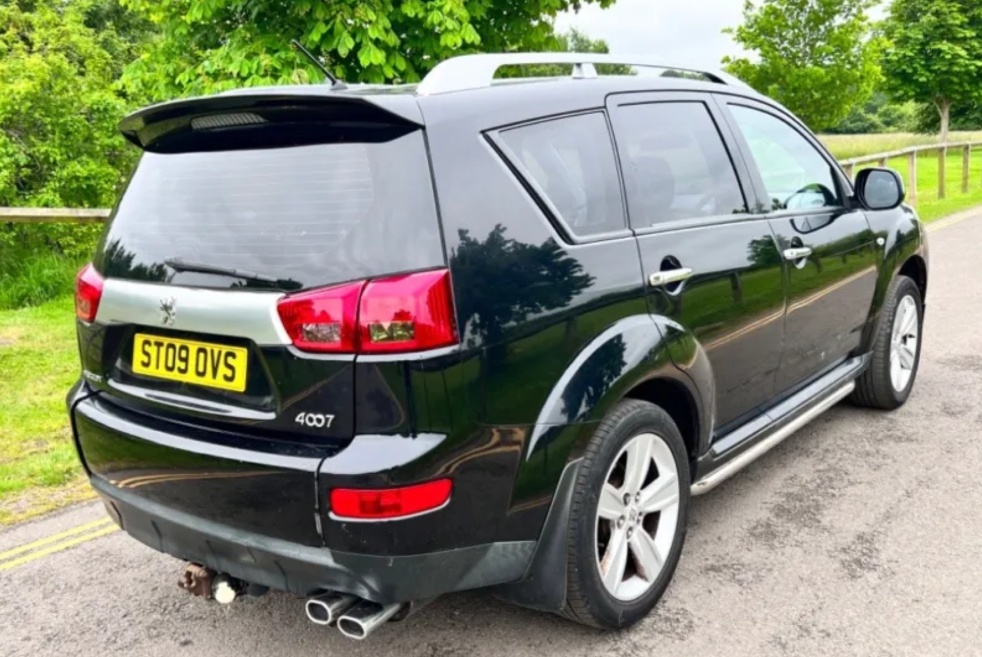 2009 PEUGEOT 4007 SPORT XS HDI BLACK ESTATE *NO VAT* - Image 5 of 11