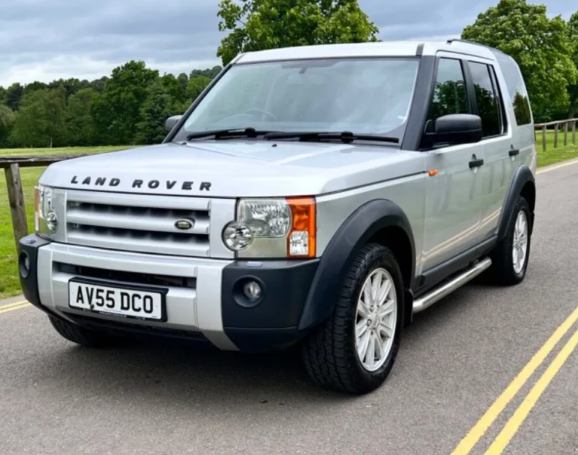 2005/55 LAND ROVER DISCOVERY 3 TDV6 SE AUTO SILVER ESTATE *NO VAT* - Image 3 of 12