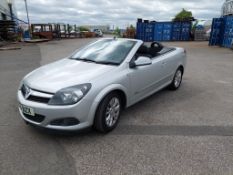 2010 VAUXHALL ASTRA TWIN PORT SPORT SILVER CONVERTIBLE *NO VAT*