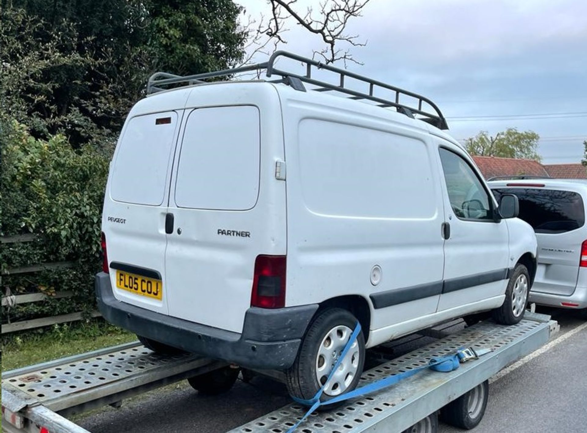 2005 PEUGEOT PARTNER 800 LX WHITE PANEL VAN, 216,772 MILES *NO VAT* - Image 4 of 9