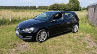 2014 VOLKSWAGEN GOLF S BLUEMOTION TECHN-GY TDI BLACK HATCHBACK *NO VAT*