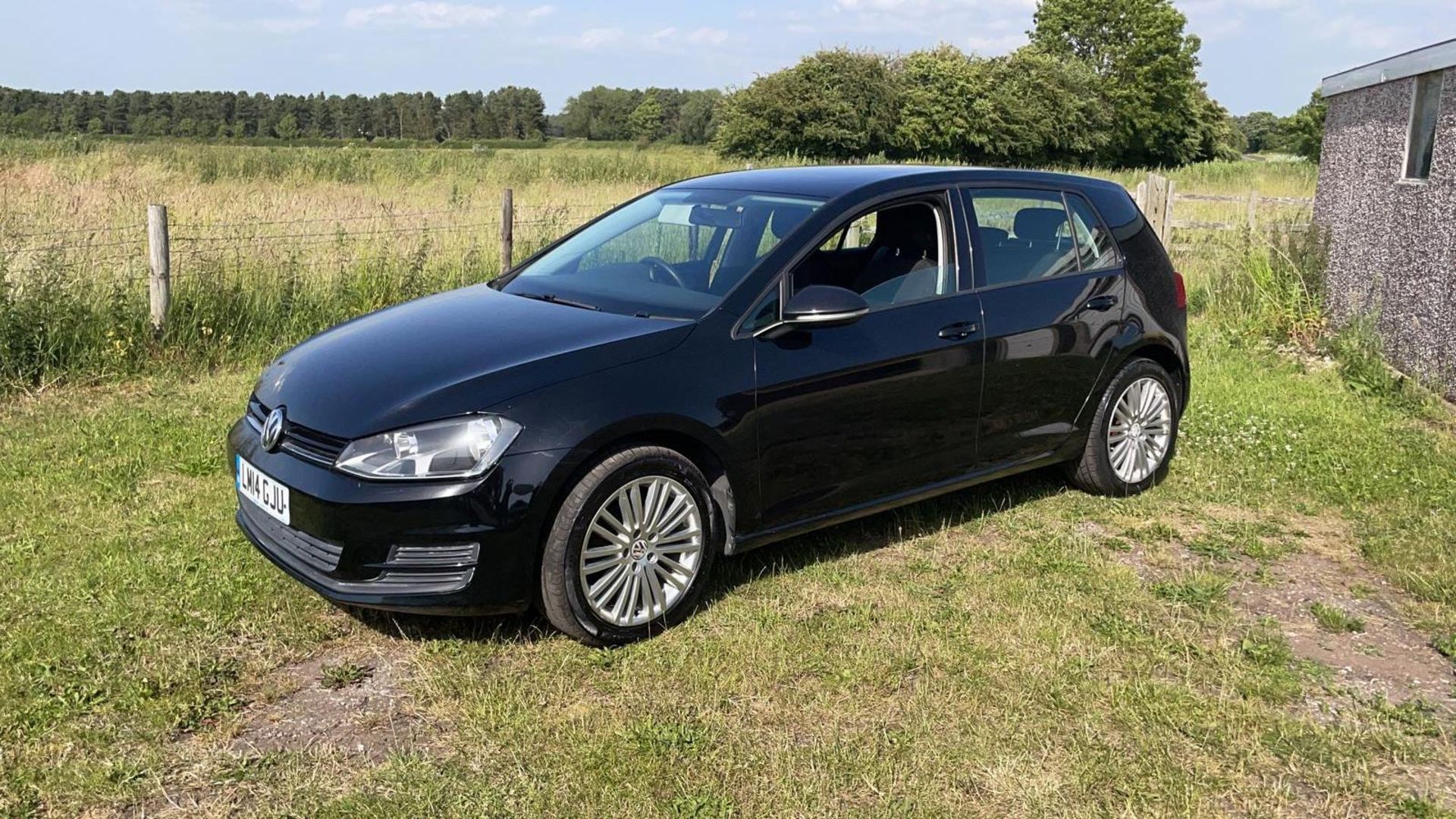 2014 VOLKSWAGEN GOLF S BLUEMOTION TECHN-GY TDI BLACK HATCHBACK *NO VAT*