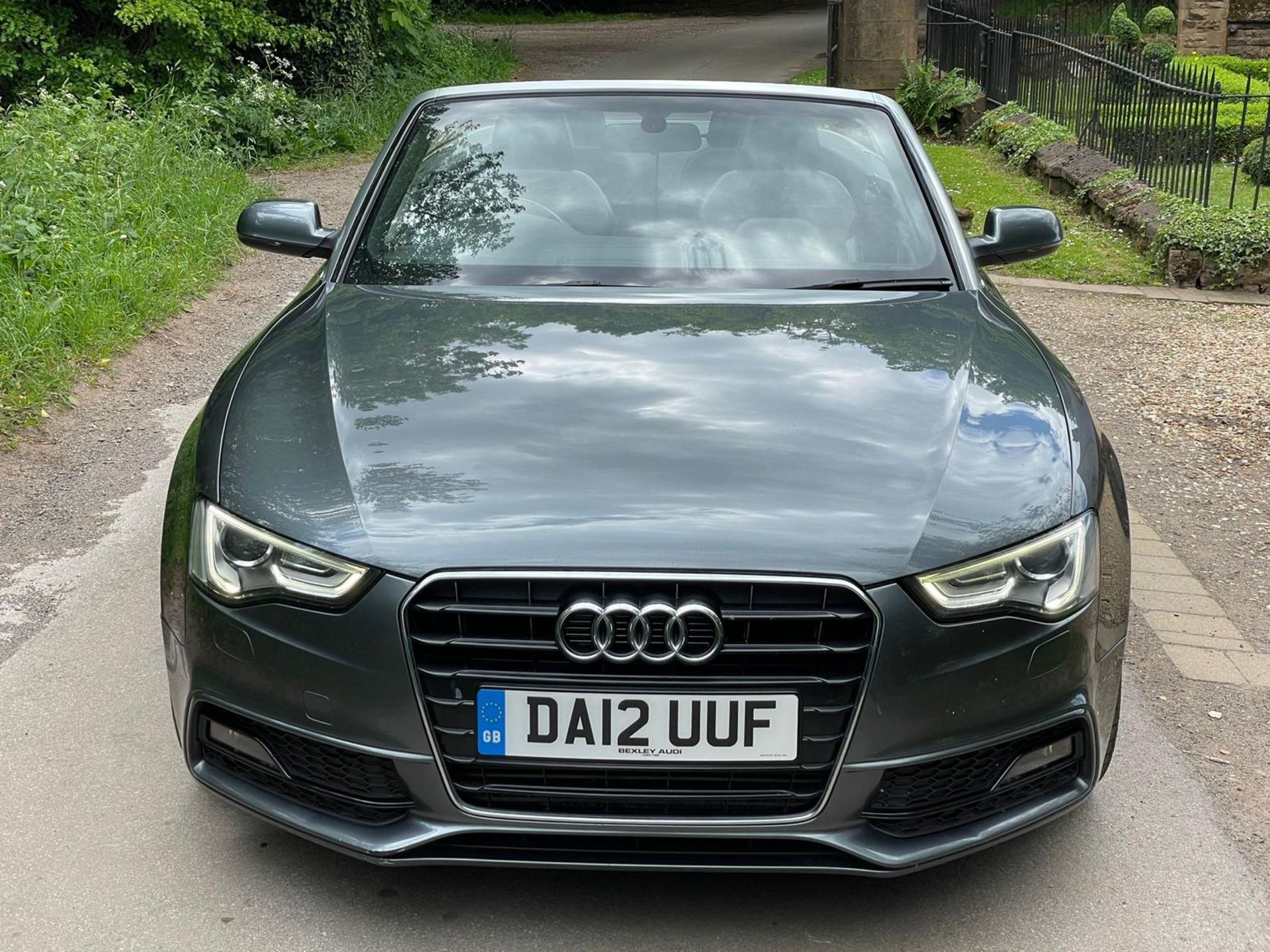 2012 AUDI A5 S LINE TDI CVT GREY CONVERTIBLE, 2.0 DIESEL *NO VAT* - Image 3 of 12