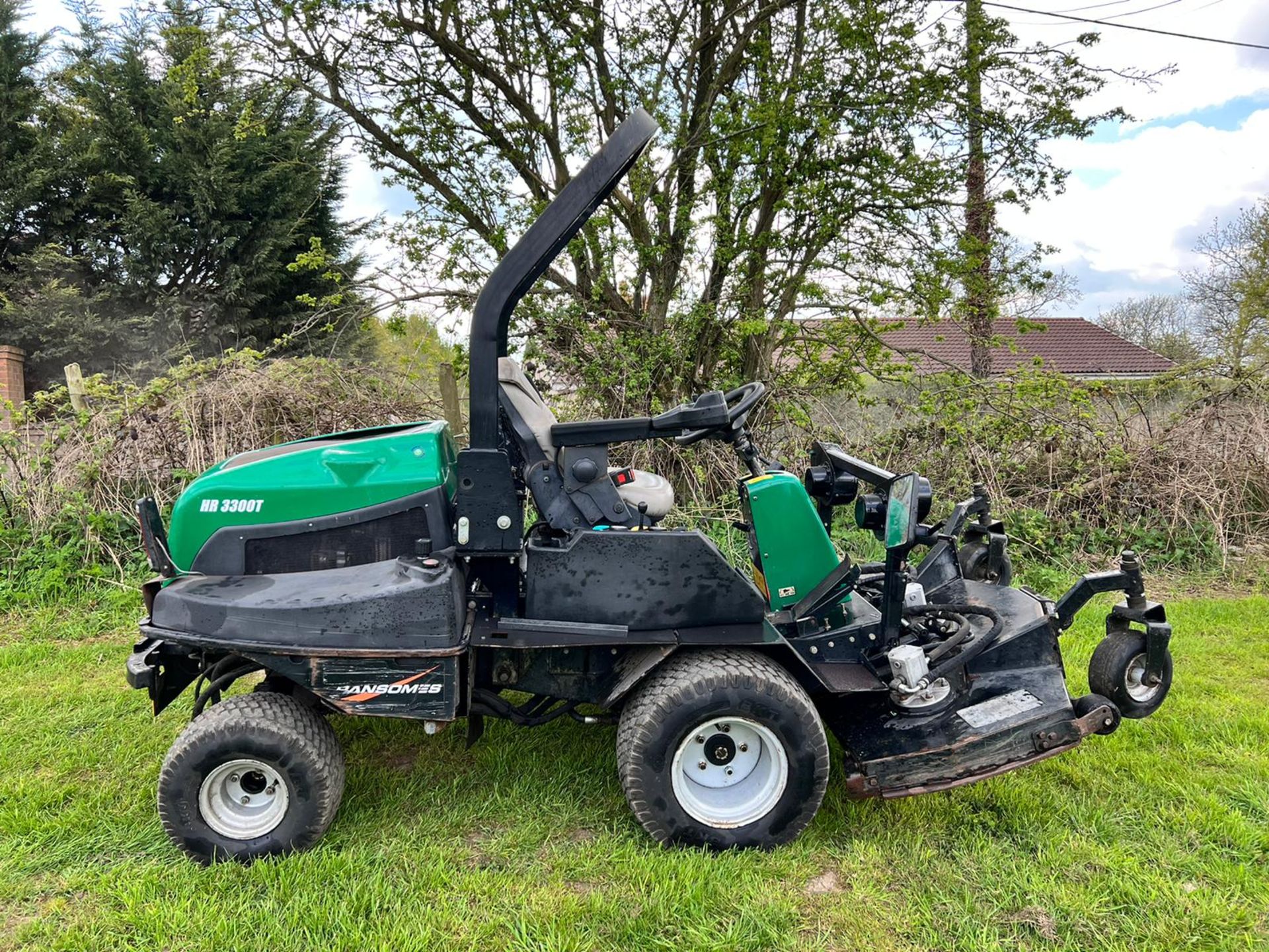 2008 Ransomes HR3300T 4WD Ride On Mower, Runs Drives And Cuts *PLUS VAT* - Image 12 of 12