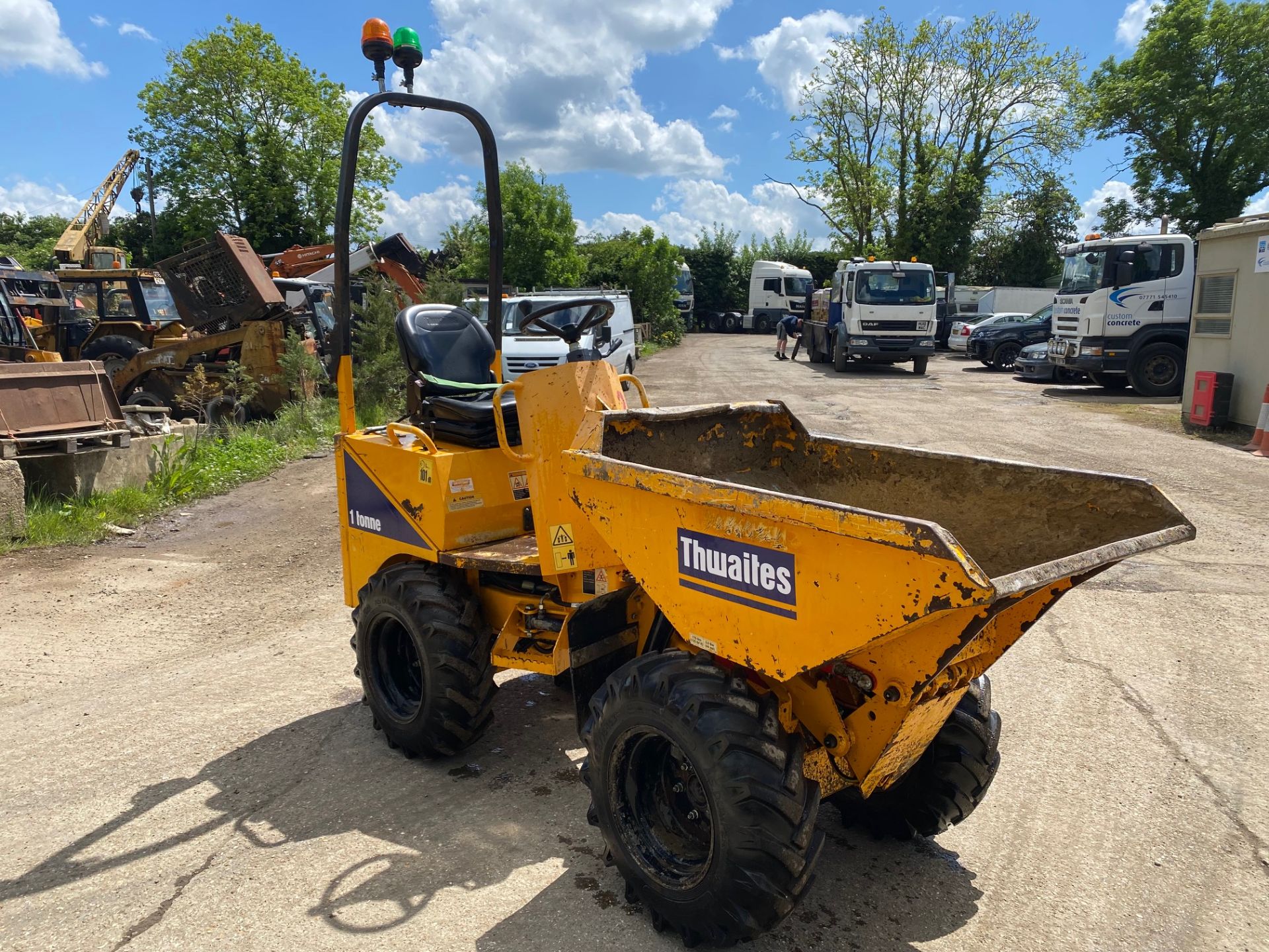 2015 THWAITES 1 TON HIGH TIP DUMPER, 1225 HOURS, IN PERFECT WORKING ORDER *PLUS VAT* - Image 2 of 14