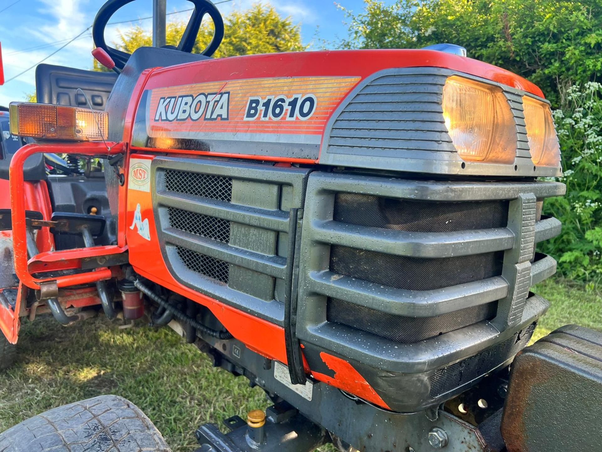 Kubota B1610 4WD Compact Tractor With New And Unused Winton 1.25 Metre Flail Mower *PLUS VAT* - Image 13 of 17