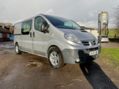 2013/63 NISSAN PRIMASTAR SE DCI LWB SILVER PANEL VAN, 121805 MILES *PLUS VAT*