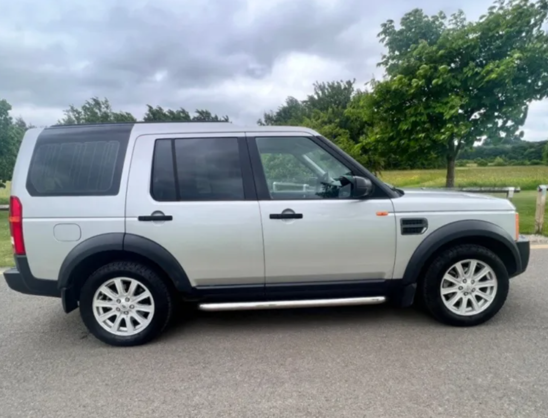 2005/55 LAND ROVER DISCOVERY 3 TDV6 SE AUTO SILVER ESTATE *NO VAT* - Image 4 of 12