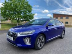 2019/69 HYUNDAI IONIQ PREMIUM SE HEV SEMI AUTO BLUE HATCHBACK, 9535 MILES *NO VAT*