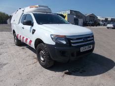 2014 (14) FORD RANGER XL 4X4 TDCI PICK UP, 2.2 DIESEL*PLUS VAT*