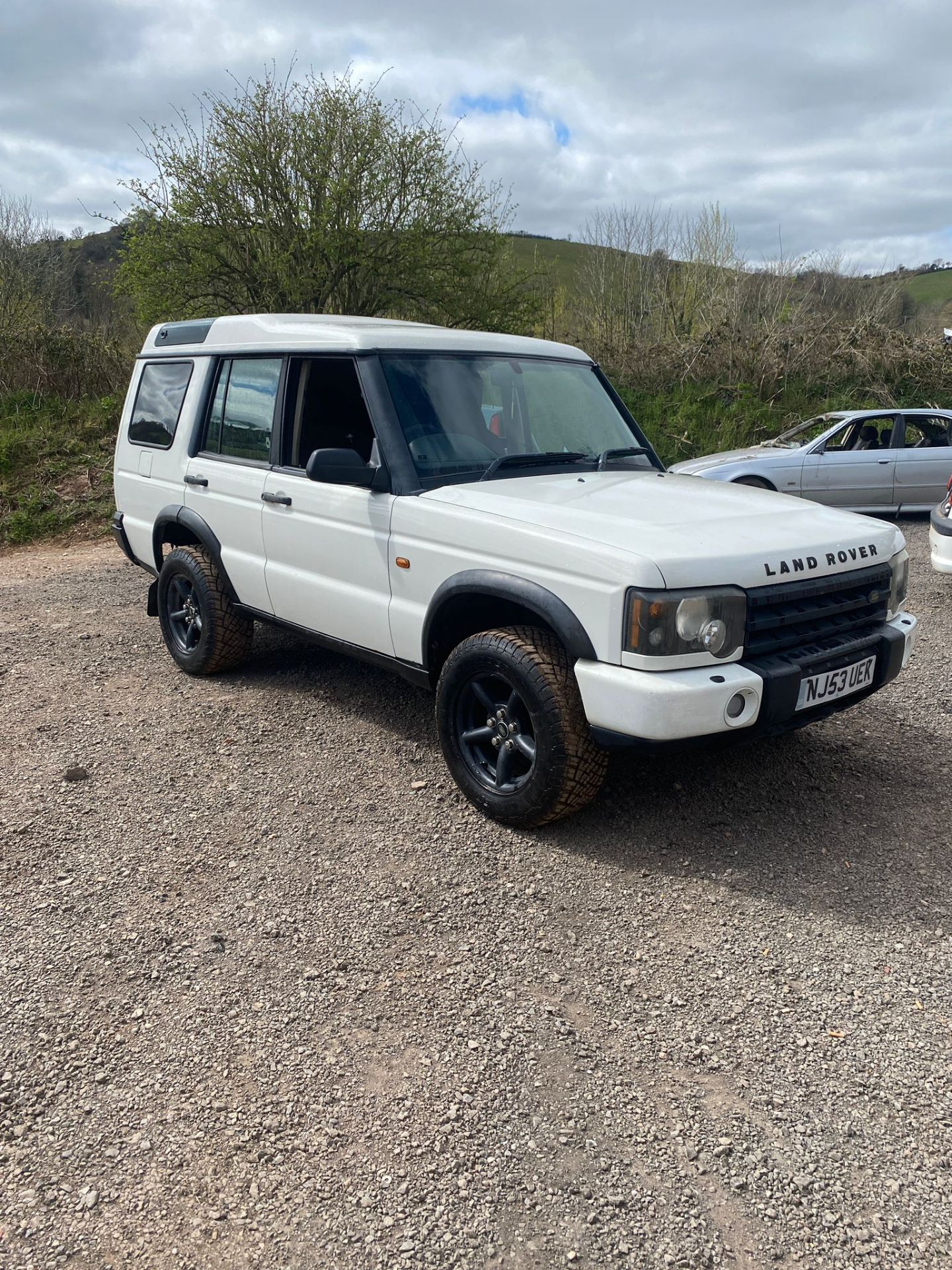 2003/53 LAND ROVER DISCOVERY TD5 WHITE COMMERCIAL *NO VAT* - Image 2 of 9