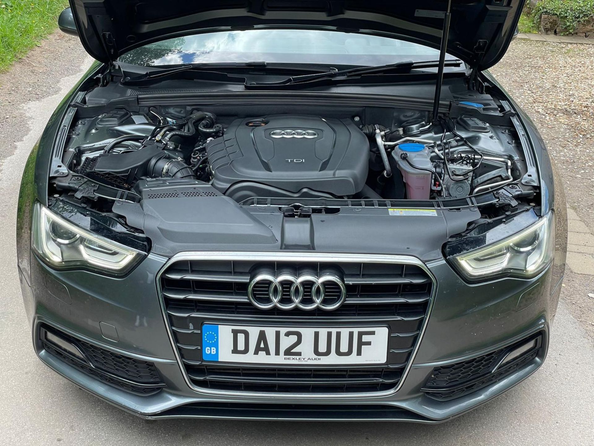 2012 AUDI A5 S LINE TDI CVT GREY CONVERTIBLE, 2.0 DIESEL *NO VAT* - Image 9 of 12