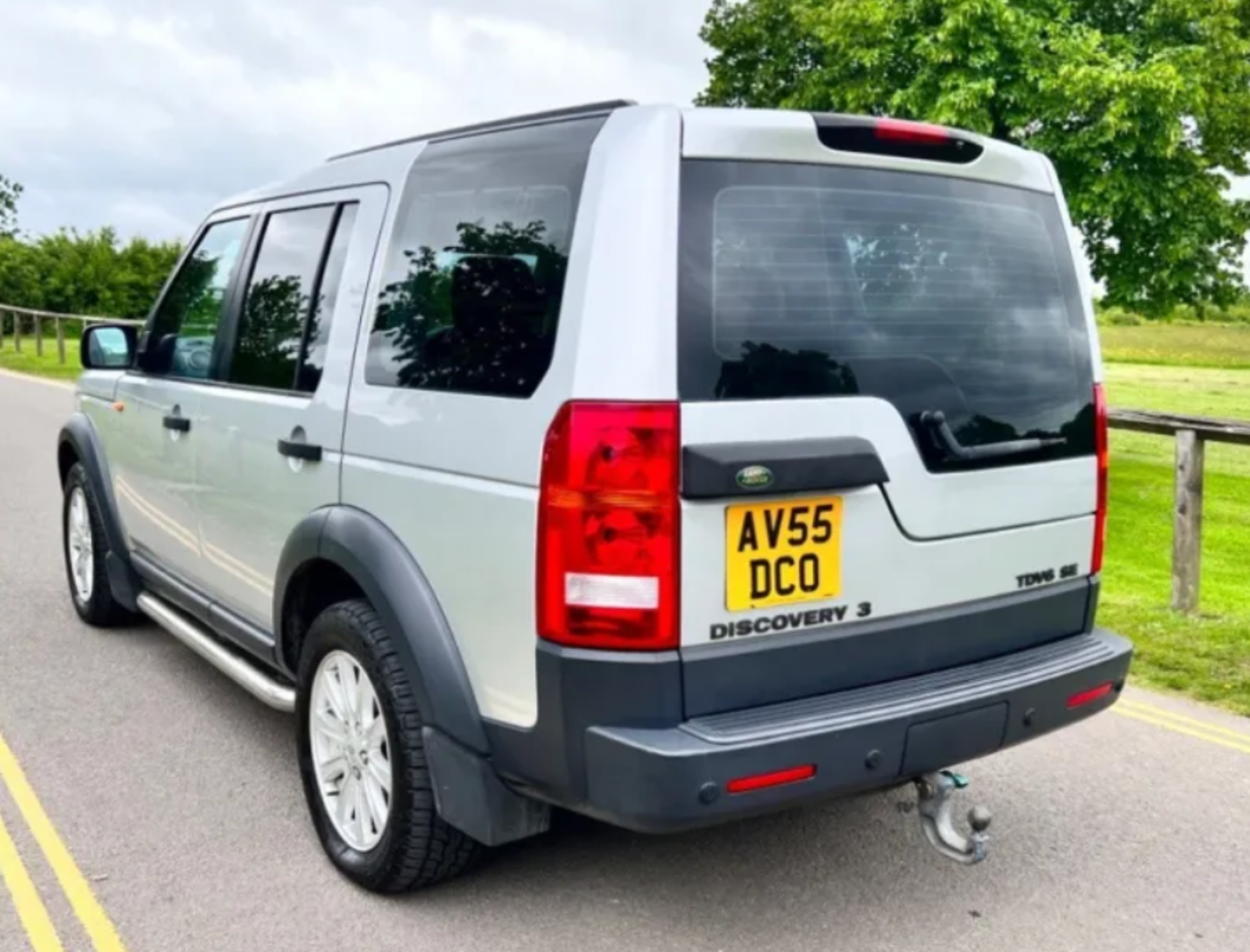 2005/55 LAND ROVER DISCOVERY 3 TDV6 SE AUTO SILVER ESTATE *NO VAT* - Image 7 of 12