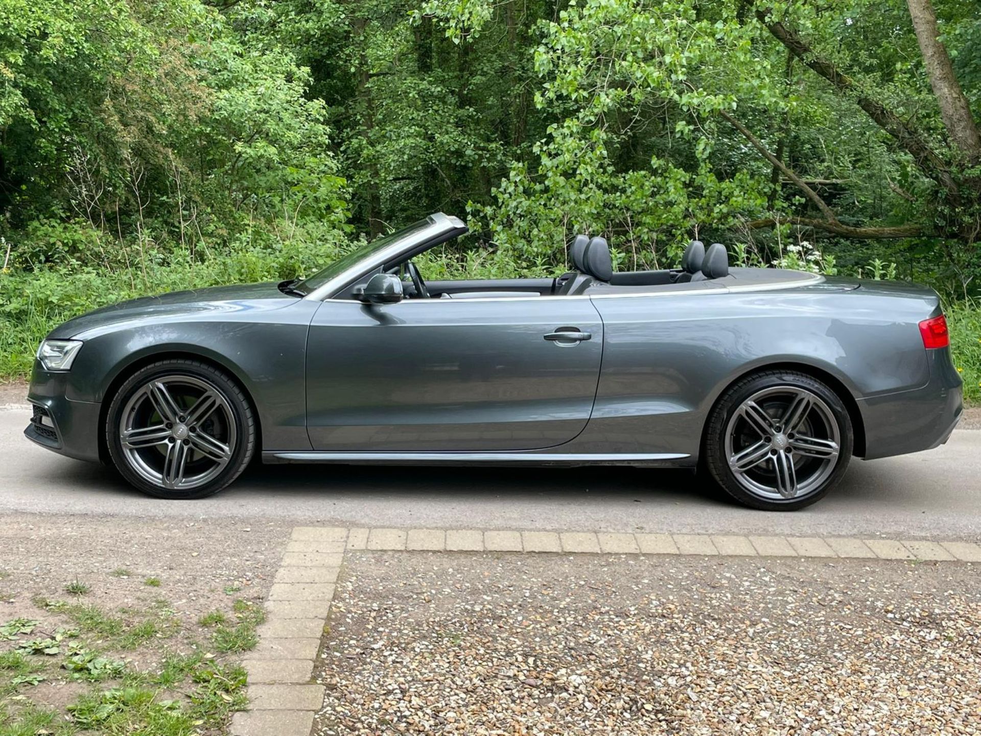 2012 AUDI A5 S LINE TDI CVT GREY CONVERTIBLE, 2.0 DIESEL *NO VAT* - Image 5 of 12