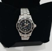 TAG HEUER PROFESSIONAL WOMENS WATCH 26MM, Black & Steel, STUNNING SWISS WATCH IDEAL GIFT *NO VAT*