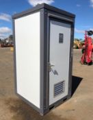 NEW AND UNUSED SINGLE CUBICLE UNISEX PORTABLE TOILET BLOCK *PLUS VAT*