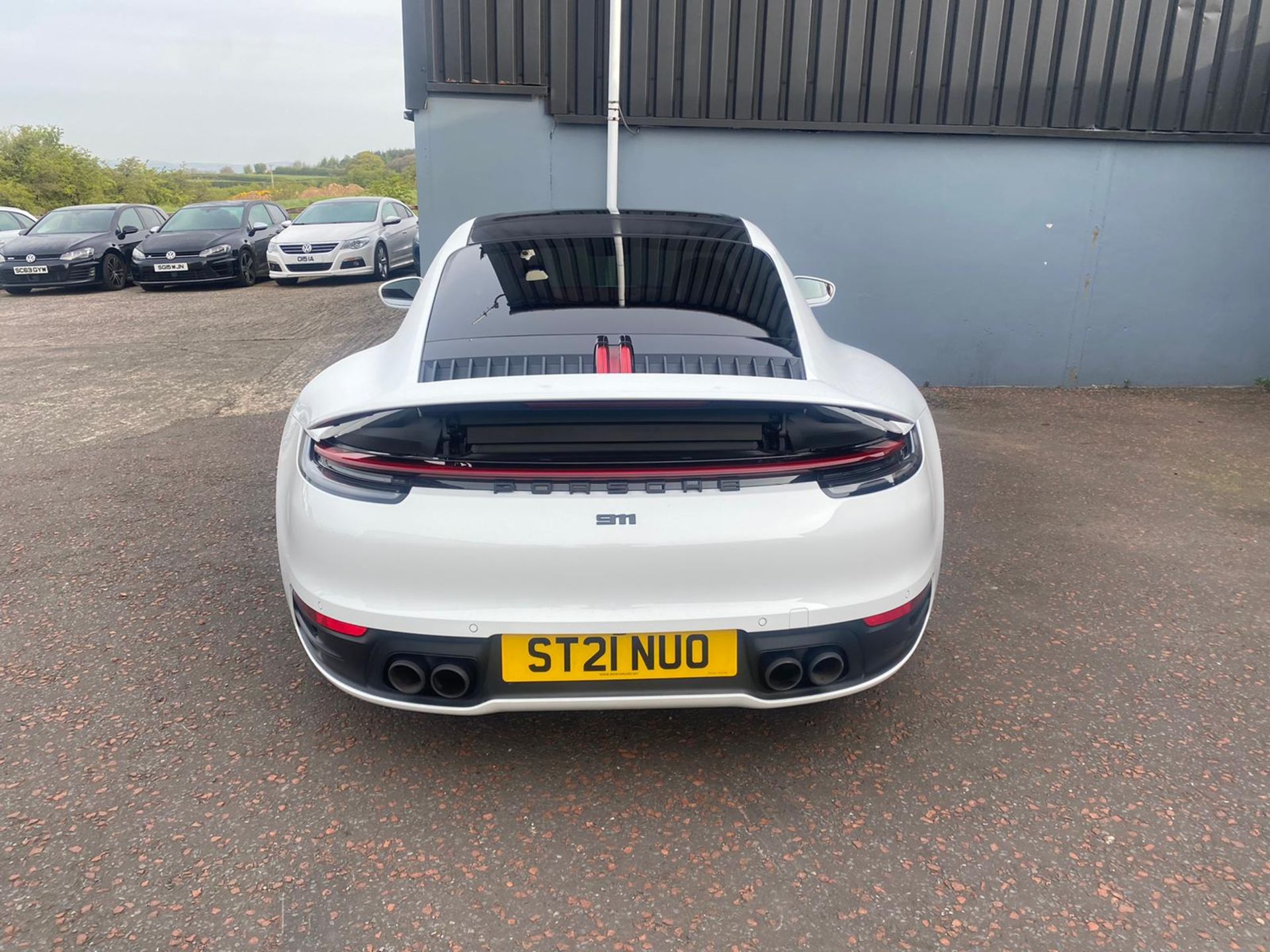 2021 PORSCHE 911 CARRERA AUTO WHITE COUPE, 10K MILES *PLUS VAT* - Image 6 of 12