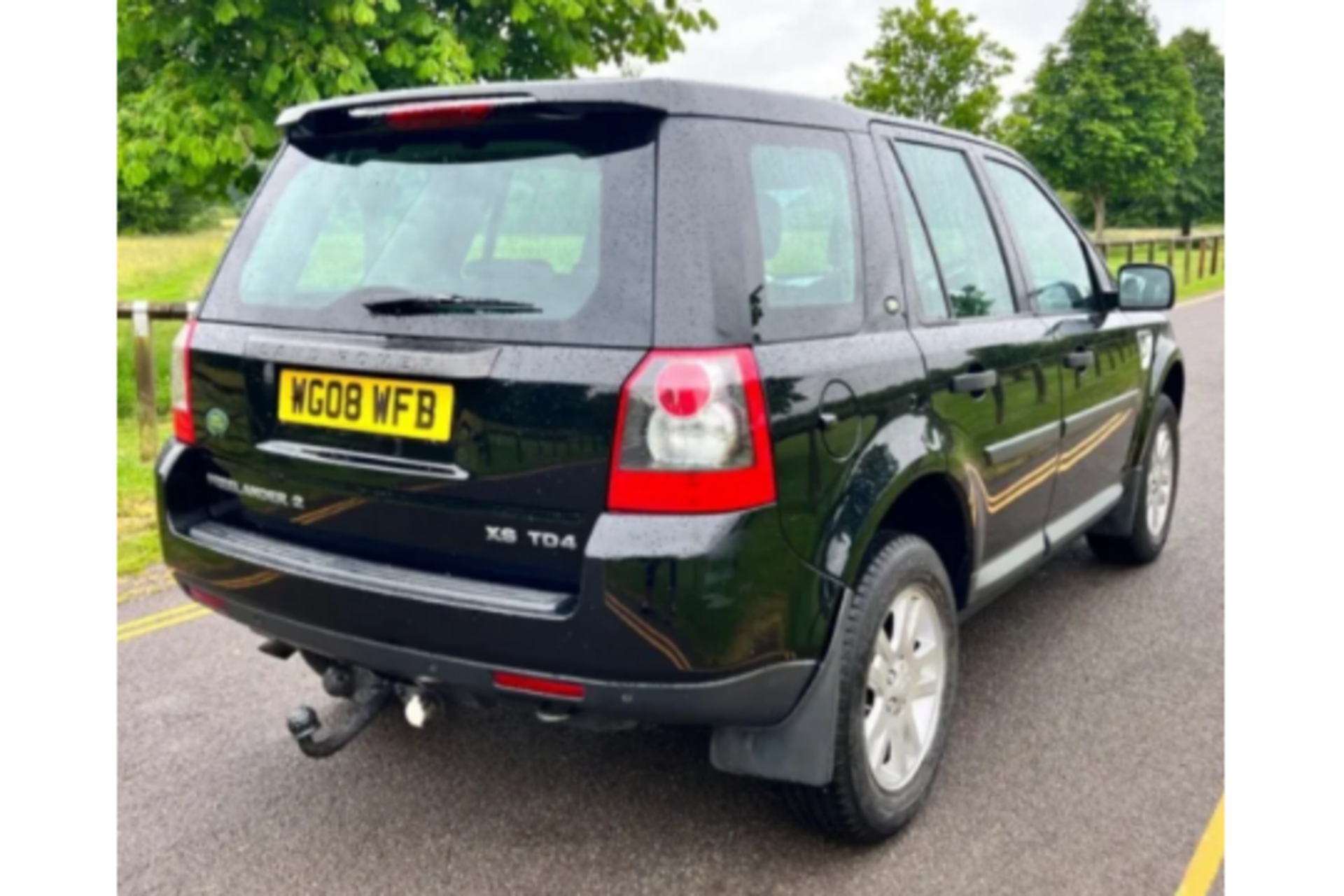 2008 LAND ROVER FREELANDER XS TD4 BLACK ESTATE *NO VAT* - Image 7 of 12