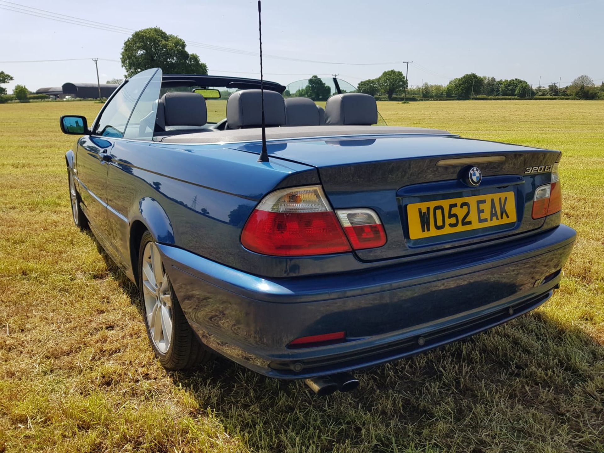 2002/52 BMW 320CI AUTO BLUE CONVERTIBLE, FULL SERVICE HISTORY, 2 KEYS *NO VAT* - Image 6 of 55