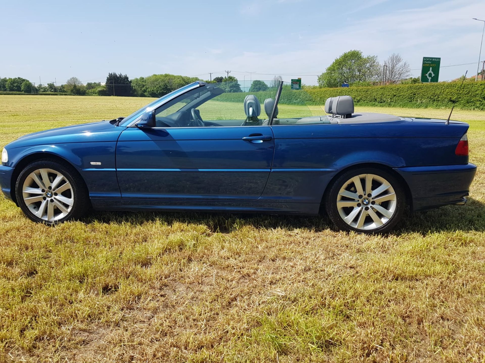 2002/52 BMW 320CI AUTO BLUE CONVERTIBLE, FULL SERVICE HISTORY, 2 KEYS *NO VAT* - Image 5 of 55