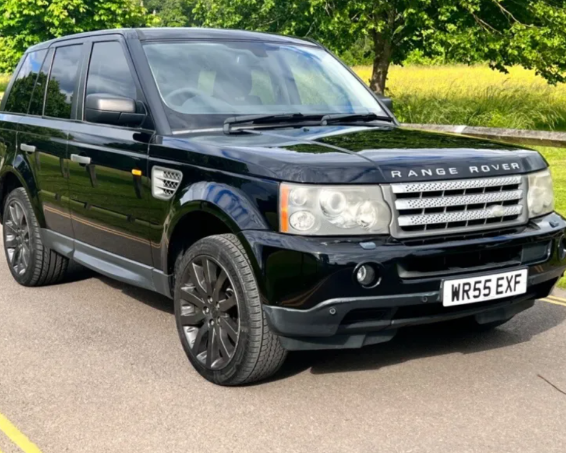 RANGE ROVER SPORT 4.2 SUPERCHARGED V8SC STD A BLACK ESTATE *NO VAT*