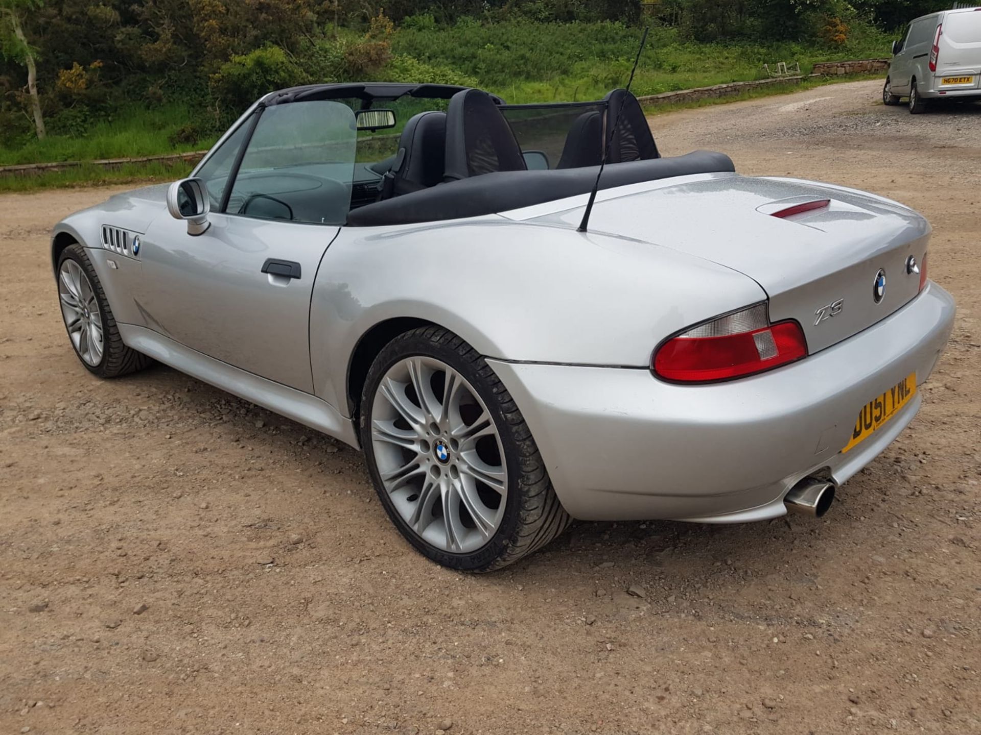 2001/51 BMW Z3 SILVER CONVERTIBLE, 2 KEYS, NEW WINDSCREEN, WIPERS, BUMPER INDICATOR LENSES *NO VAT* - Image 4 of 68