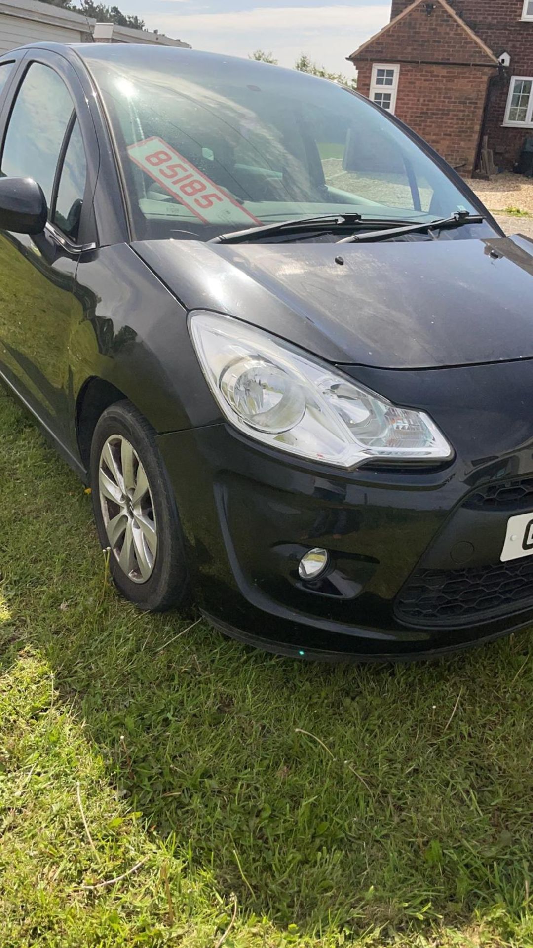 2010 CITROEN C3 VTR+ BLACK HATCHBACK, 89,565 miles, 1 key, logbook, NO VAT - Image 4 of 13