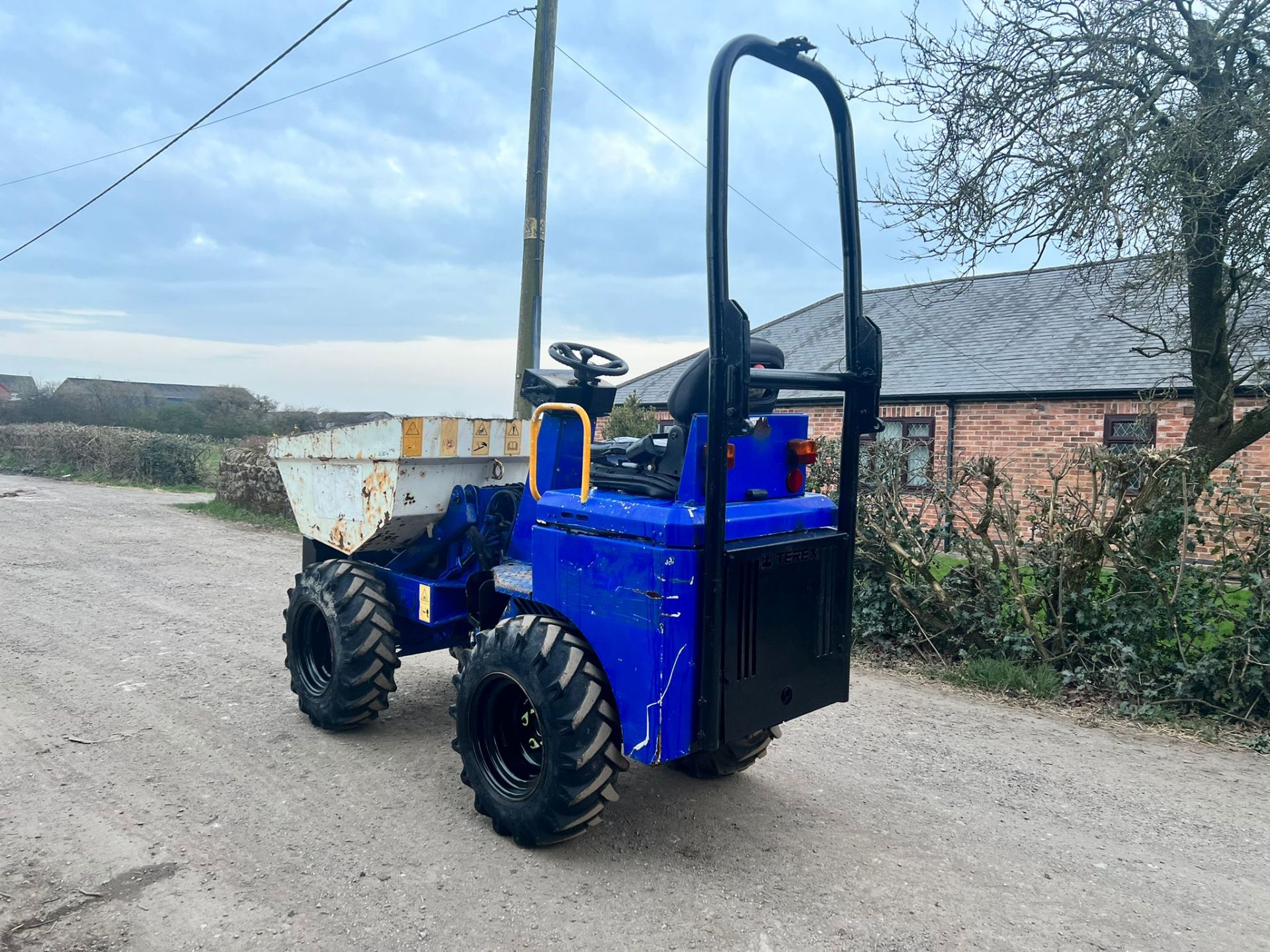 2014 Terex TA1EH 1 Ton High Tip Dumper, Runs Drives And Tips *PLUS VAT* - Image 3 of 13