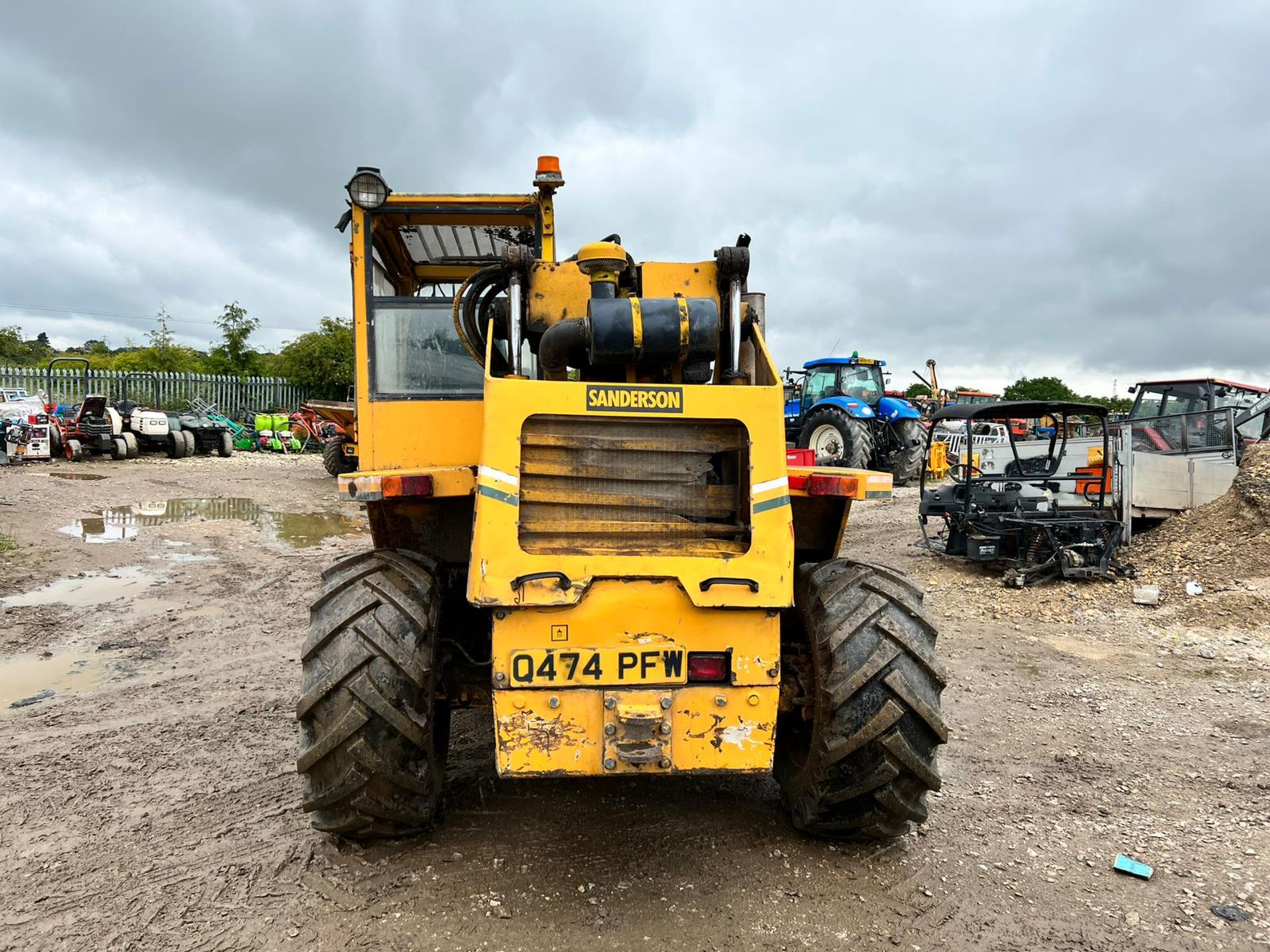 SANDERSON 725 4WD TELEHANDLER WITH PALLET FORKS AND BUCKET *PLUS VAT* - Image 7 of 21