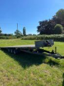 2019 BATESON 18FT TRI-AXLE TILT BED TRAILER 3500KG PAYLOAD *NO VAT*