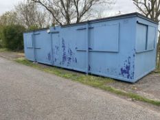 10 m long, 3 m wide, 2.5 m high CONTAINER *NO VAT*