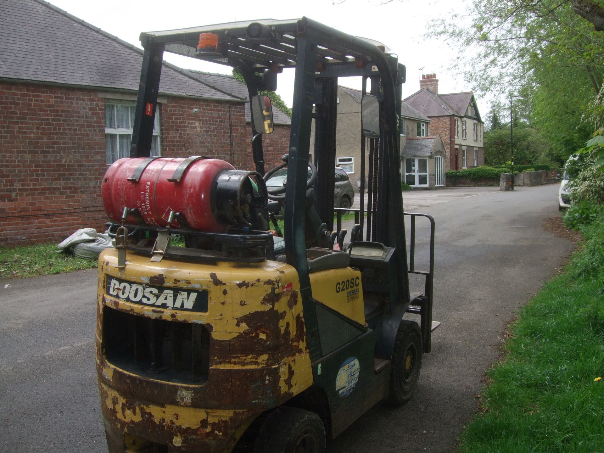 Doosan G20 SC Gas Forklift Duplex mast Side Shift *PLUS VAT* - Image 3 of 10