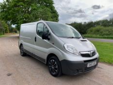 2013/63 VAUXHALL VIVARO 2700 CDTI 89 SWB SILVER PANEL VAN, FULL SERVICE HISTORY *NO VAT*