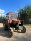 MASSY FERGUSON 550 TRACTOR WITH CAB *PLUS VAT*