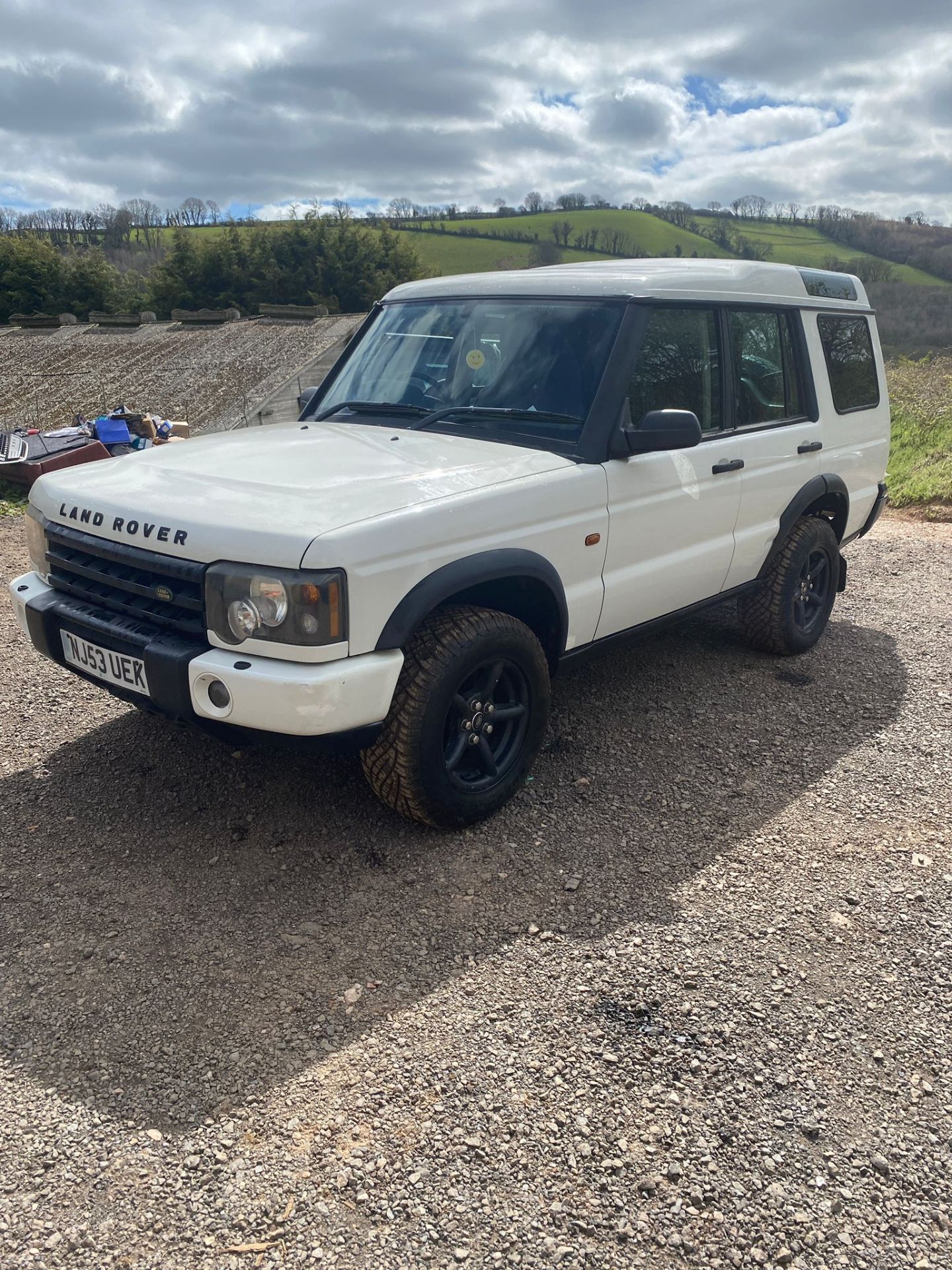 2003/53 LAND ROVER DISCOVERY TD5 WHITE COMMERCIAL *NO VAT*