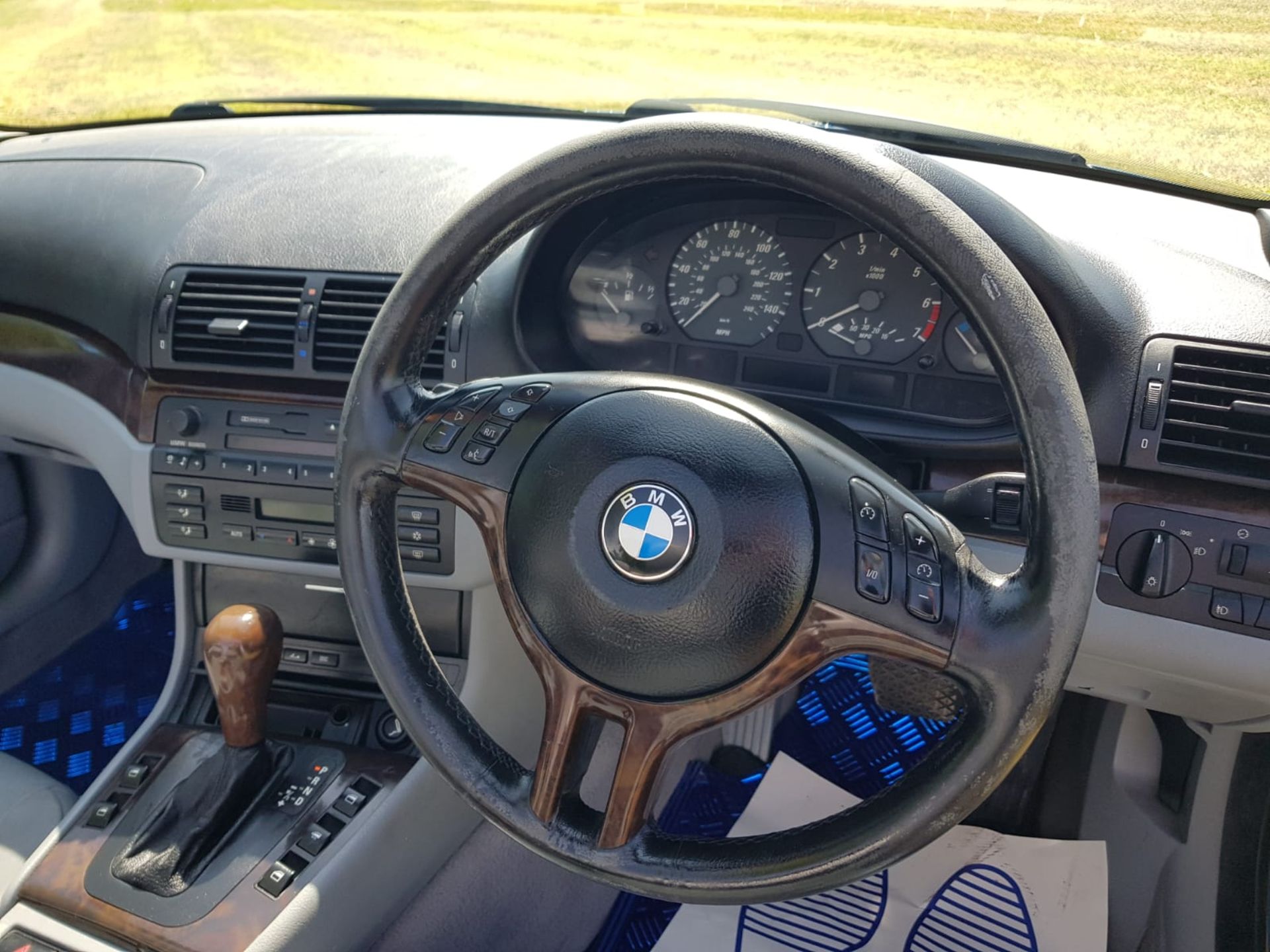 2002/52 BMW 320CI AUTO BLUE CONVERTIBLE, FULL SERVICE HISTORY, 2 KEYS *NO VAT* - Image 51 of 55