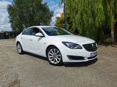 2014 VAUXHALL INSIGNIA TECHLINE CDTI ECO S/S WHITE SALOON *NO VAT*