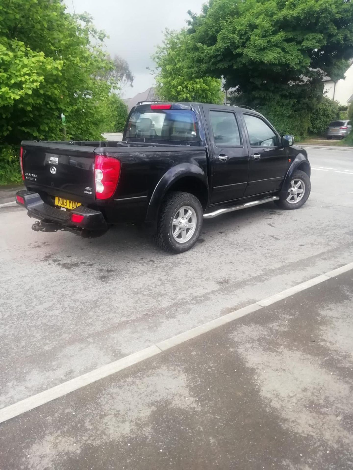 2013 GREAT WALL STEED S TD 4X4, BLACK PICK UP *NO VAT* - Image 4 of 5