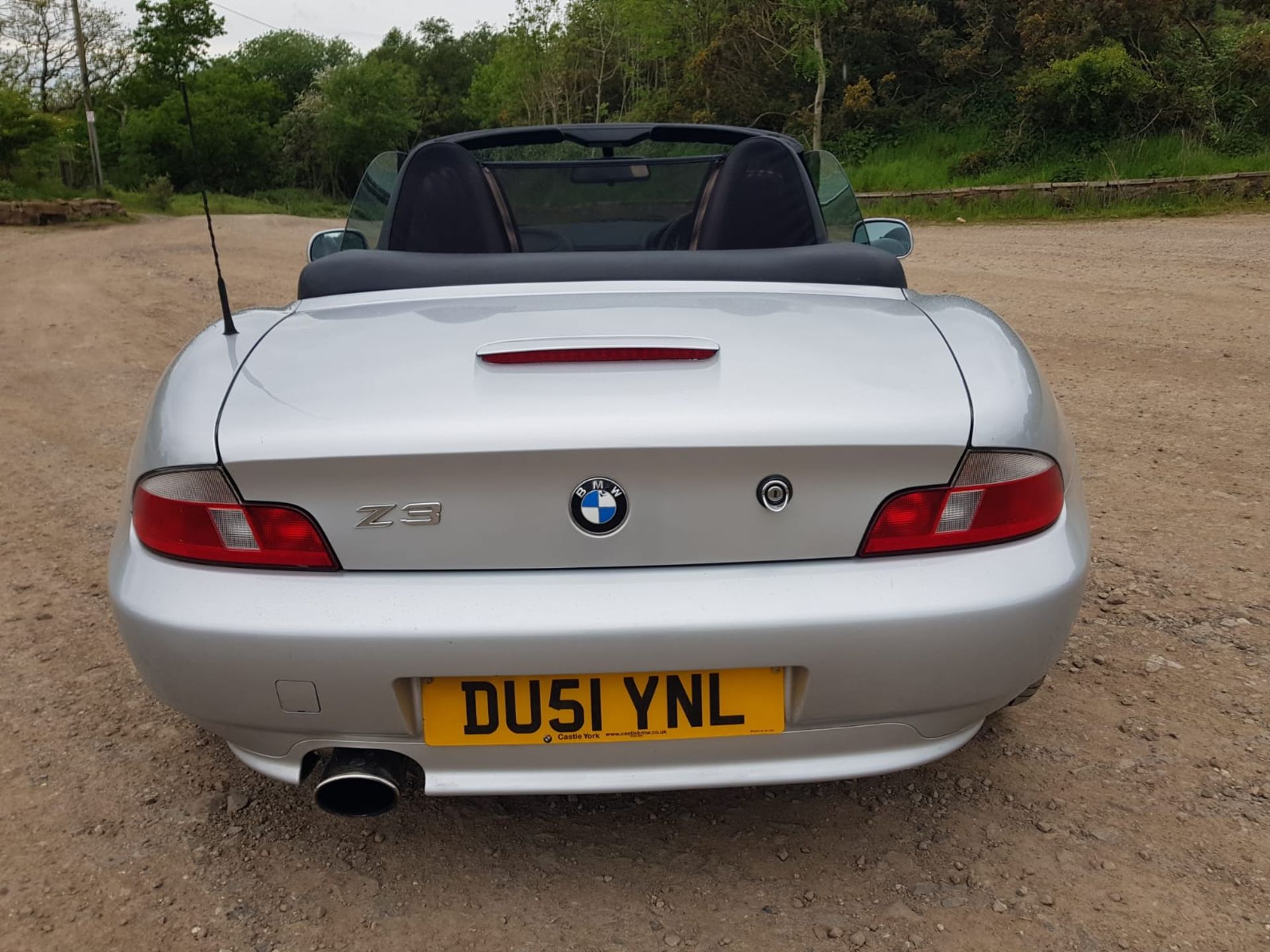 2001/51 BMW Z3 SILVER CONVERTIBLE, 2 KEYS, NEW WINDSCREEN, WIPERS, BUMPER INDICATOR LENSES *NO VAT* - Image 6 of 68