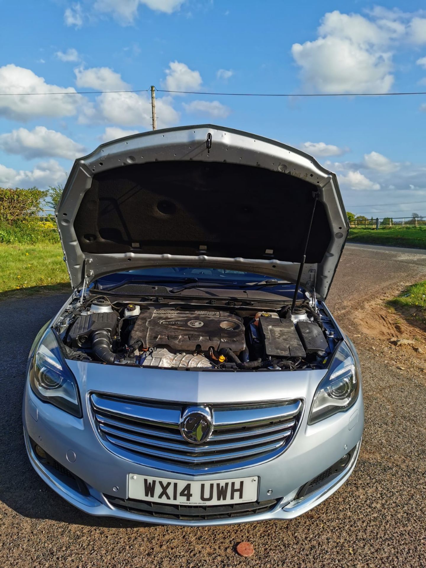 2014 VAUXHALL INSIGNIA ELITE NAV CDTI ECO SILVER HATCHBACK, 97,728 MILES *NO VAT* - Image 14 of 24