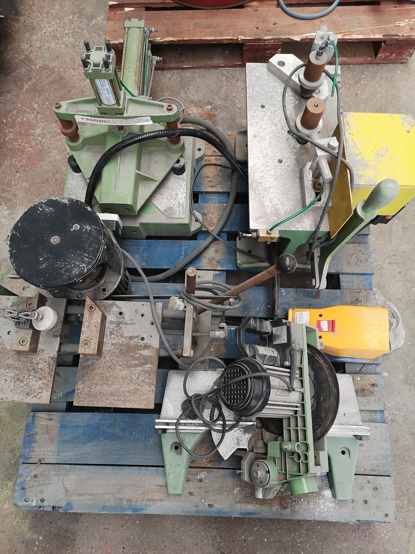 Assorted Aluminium Window Machinery *PLUS VAT*