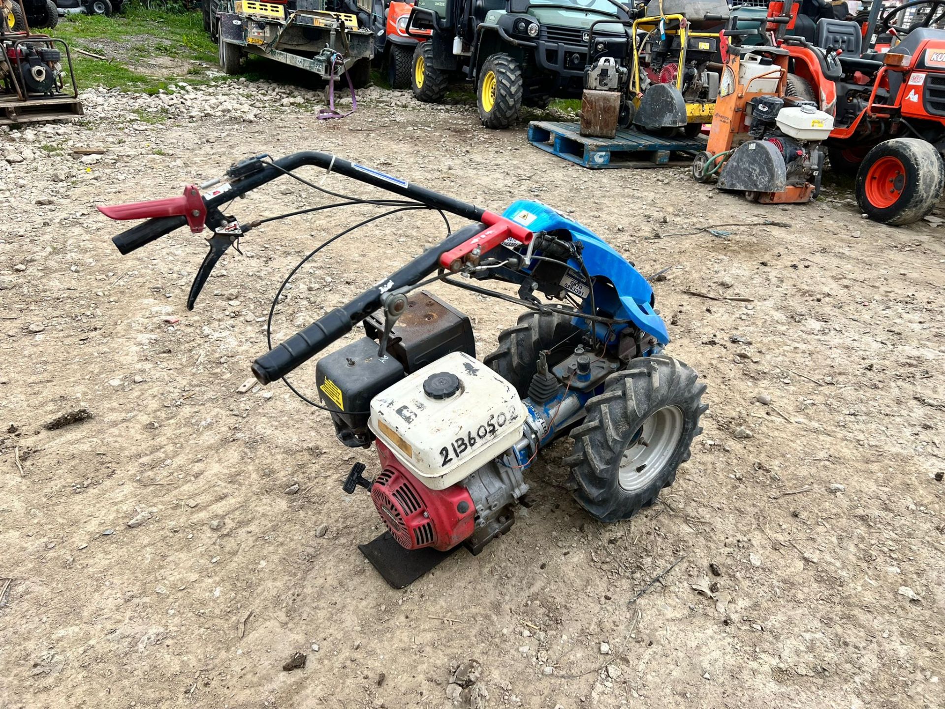 BCS MF620 Walk Behind Multi Tool Honda GX240 Engine, Weight 110KG, Good Set Of Tyres*PLUS VAT* - Image 5 of 12