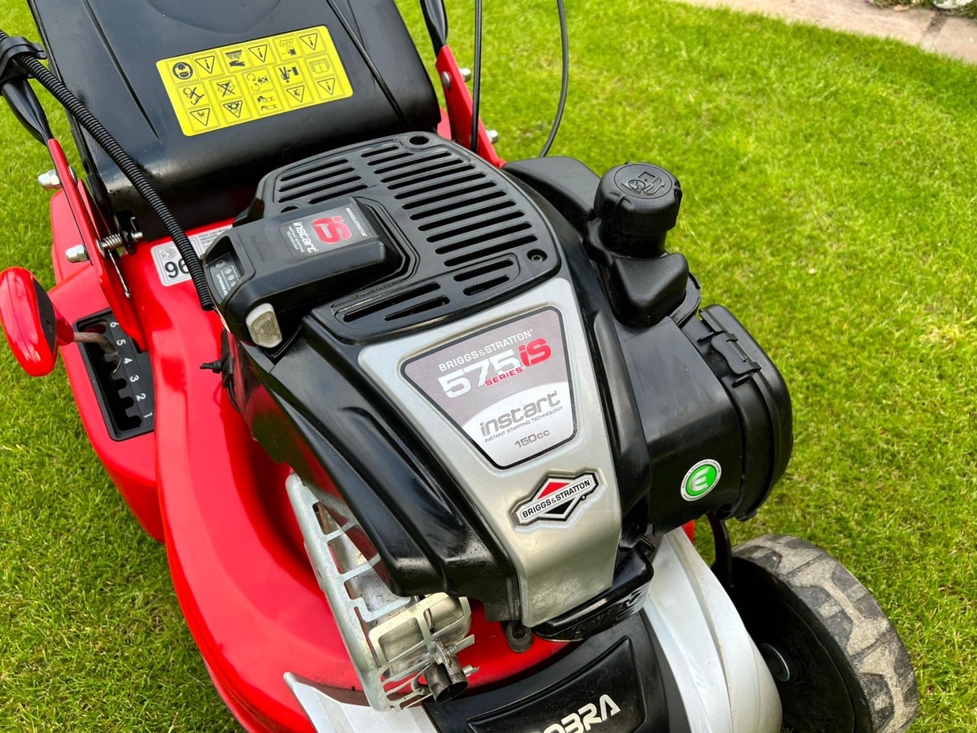 2018 COBRA RM433SPBI SELF PROPELLED LAWN MOWER *NO VAT* - Image 10 of 14