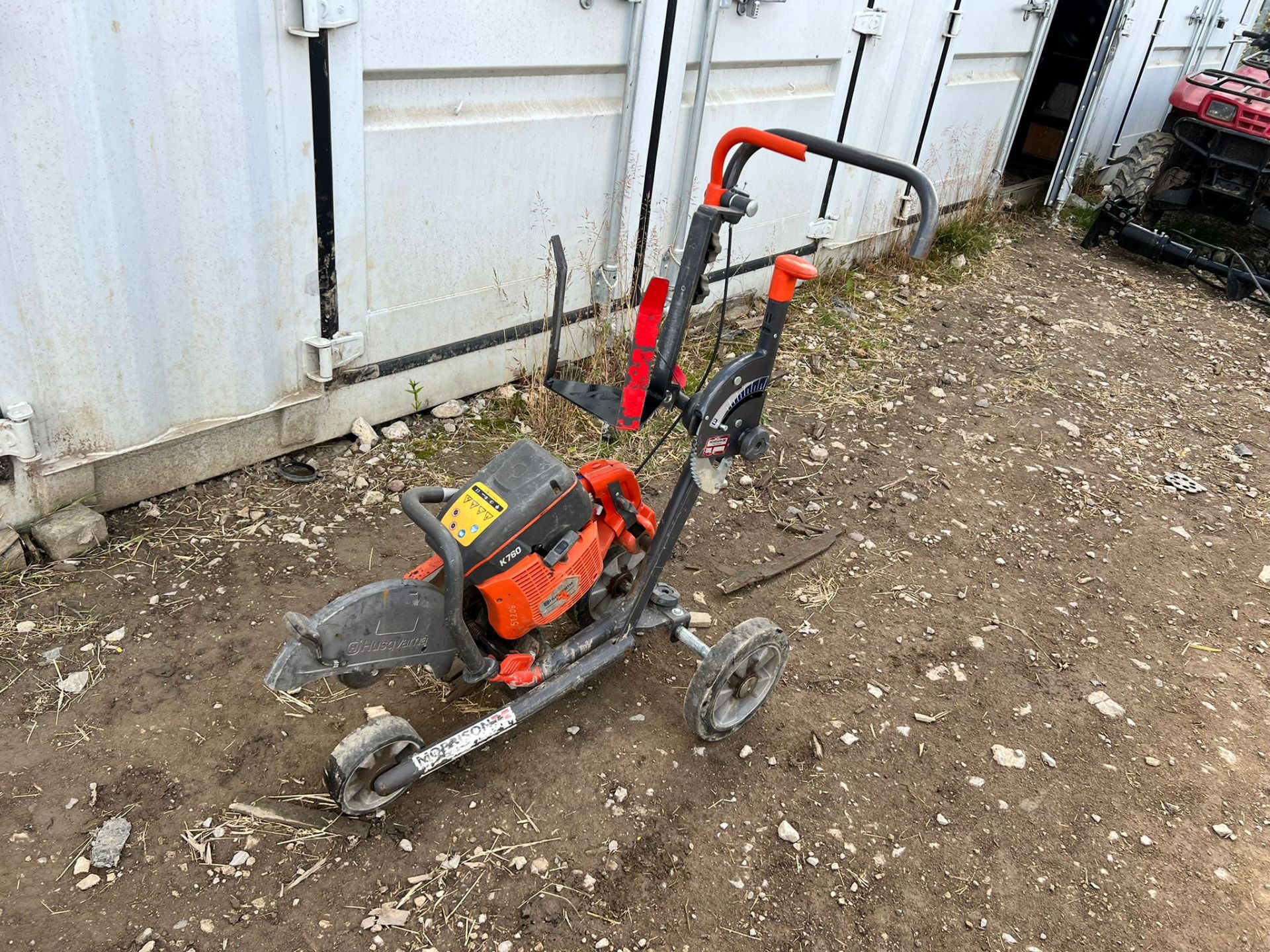 Husqvarna K760 Disc Cutter With 2015 Husqvarna KV760 Trolley *PLUS VAT*