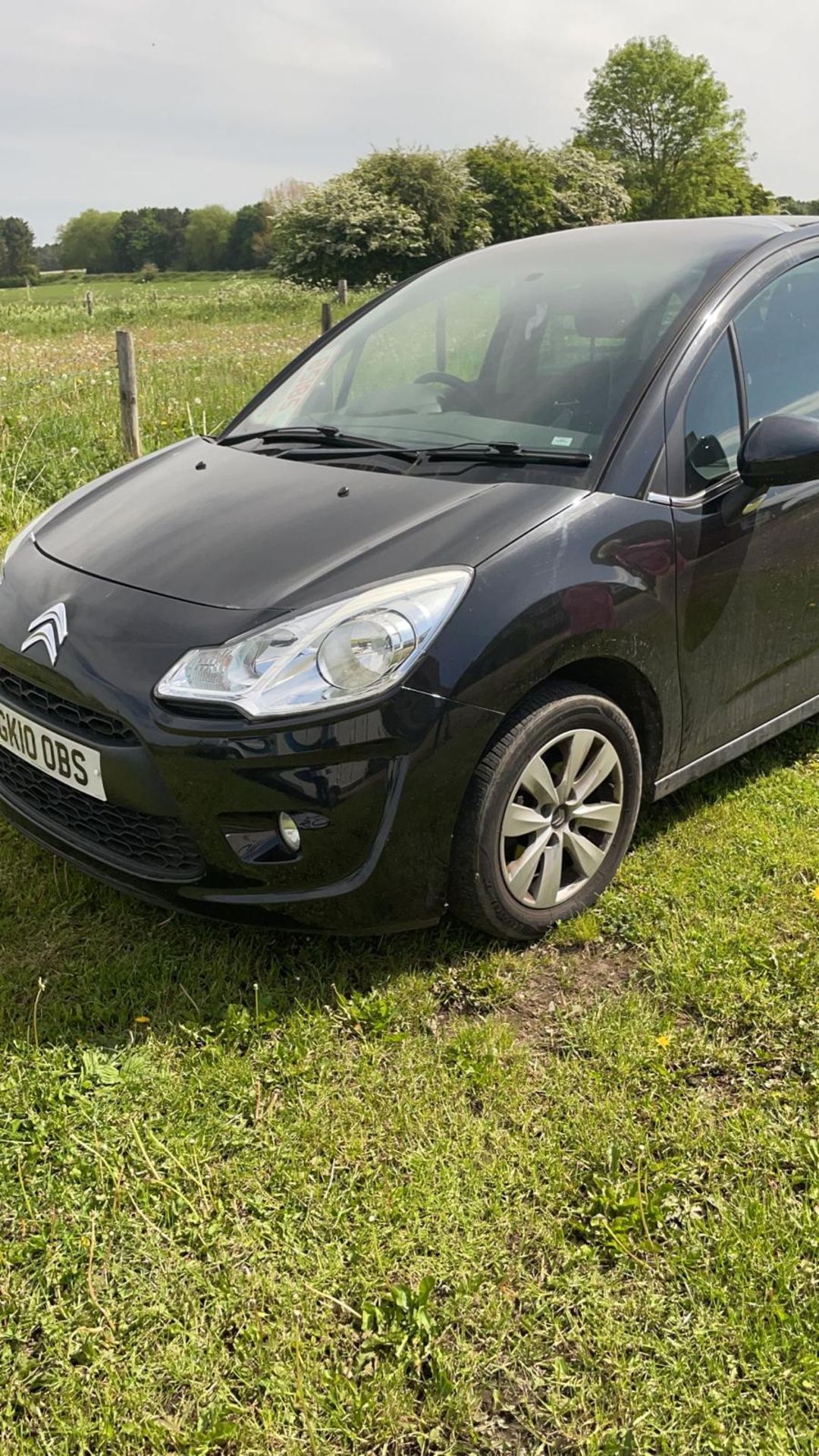 2010 CITROEN C3 VTR+ BLACK HATCHBACK, 89,565 miles, 1 key, logbook, NO VAT - Image 3 of 13