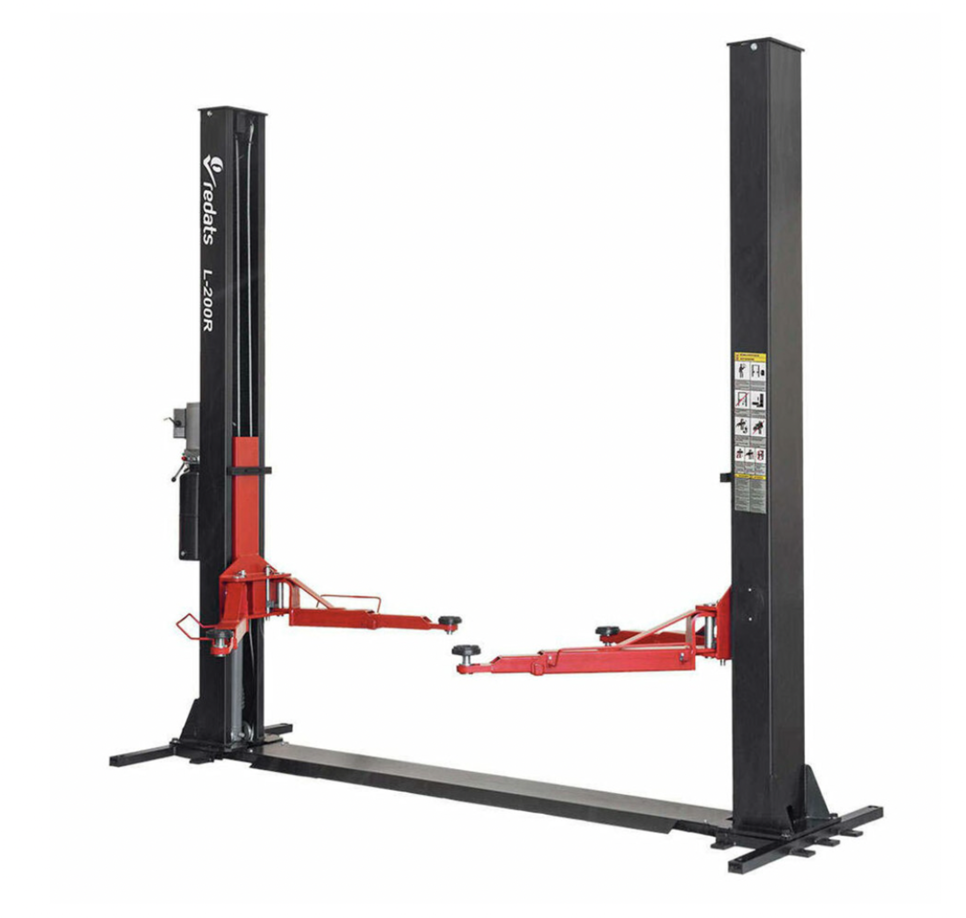 BRAND NEW ! REDATS L-200R MANUAL 4 TONNE 2 POST LIFT WITH BASE FRAME *PLUS VAT* - Image 2 of 11